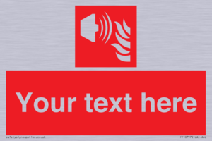 Custom Fire: Fire alarm sounder